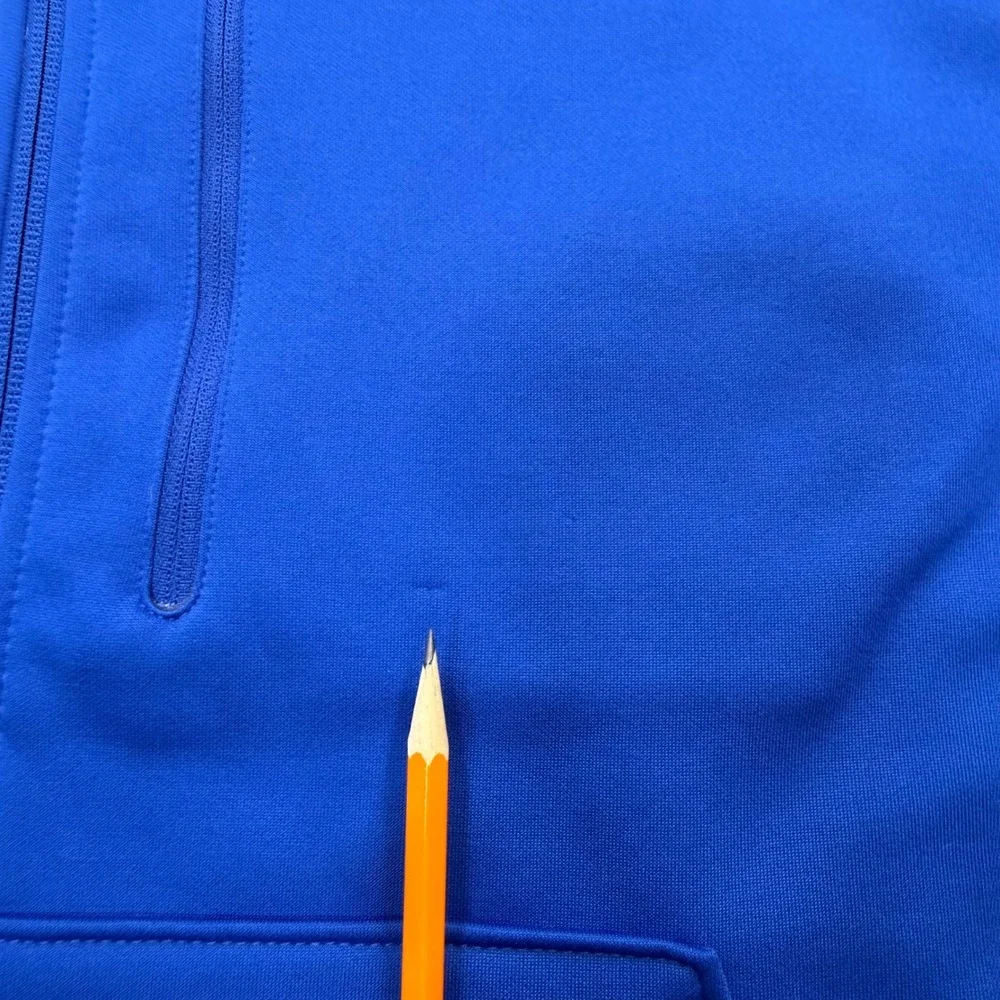 The North Face Hoodie Mens Large Blue Full Zip Fleece Jacket T201